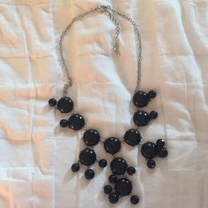 Black accent necklace